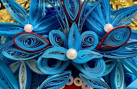 （金奖）衍纸点翠凤冠